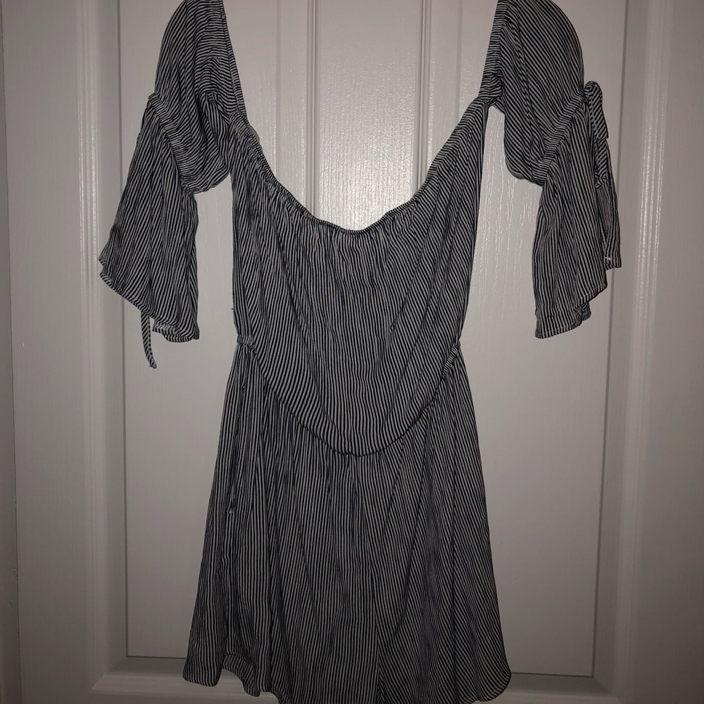 Striped romper AEO